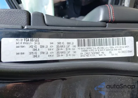 2017 Jeep Grand Cherokee Trailhawk 4X4 z USA, uszkodzony, nr VIN 1C4RJFLT3HC678457